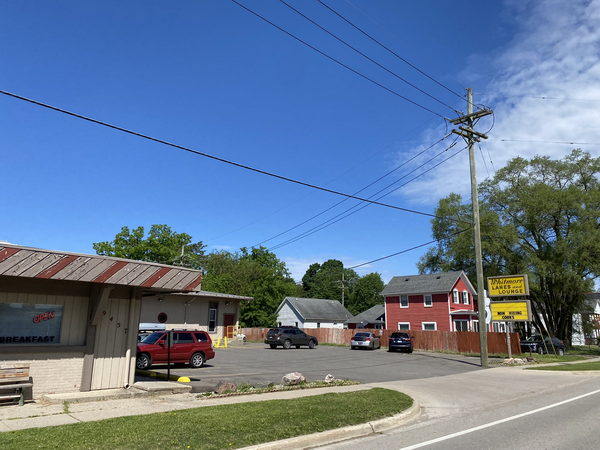 Lee Theatre - June 4 2022 Photo Of Lot Where Lee Once Stood (newer photo)